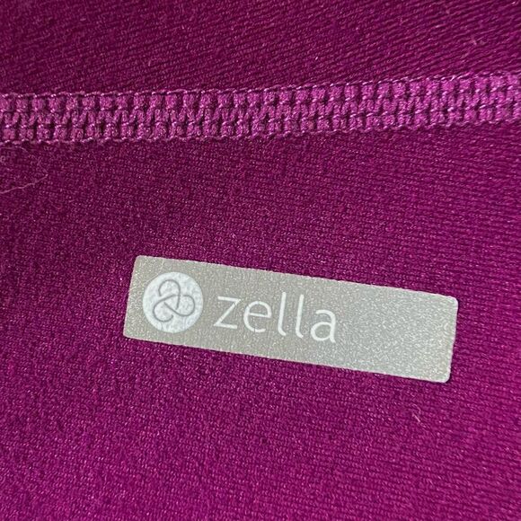 Zella Purple Capri Workout Leggings S - Picture 3 of 6